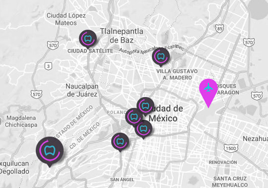 Mapa de la Clínica Dental