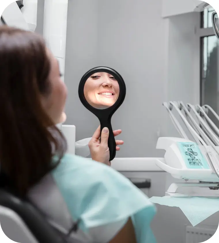 Chica Superando los temores al dentista